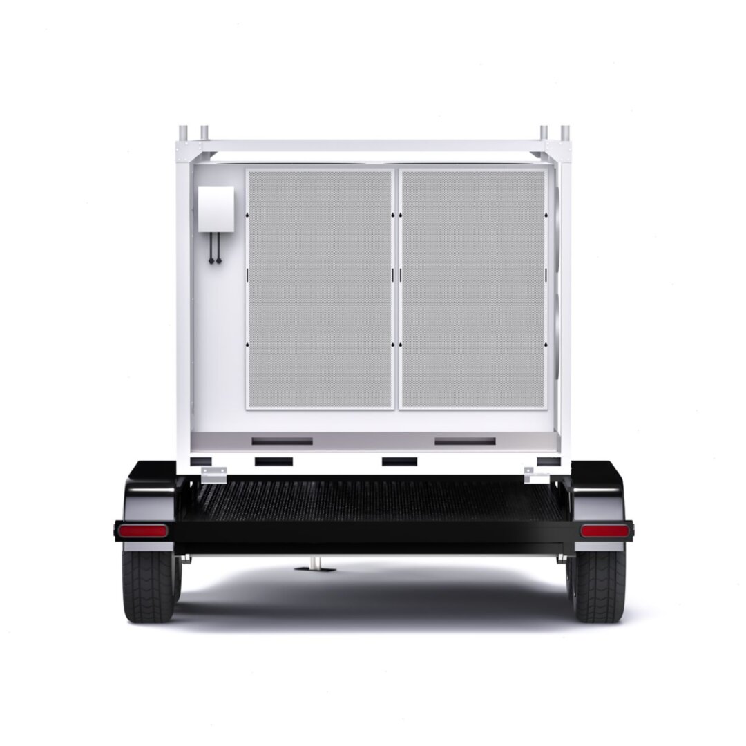 MOB-250HPEH: 25-ton skid or trailer mounted. Cooling or Heating Portable AC - Image 4