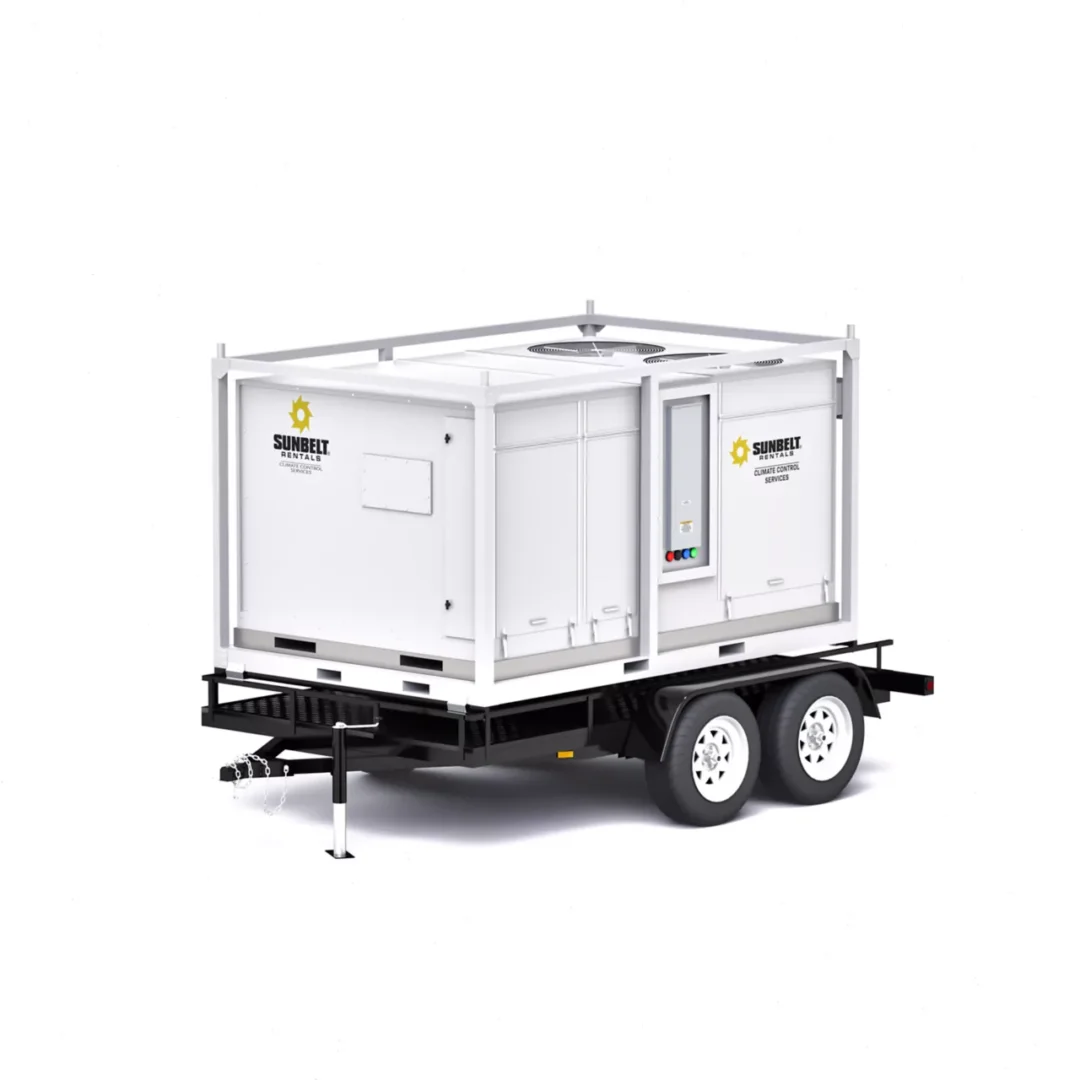 MOB-250HPEH: 25-ton skid or trailer mounted. Cooling or Heating Portable AC - Image 2
