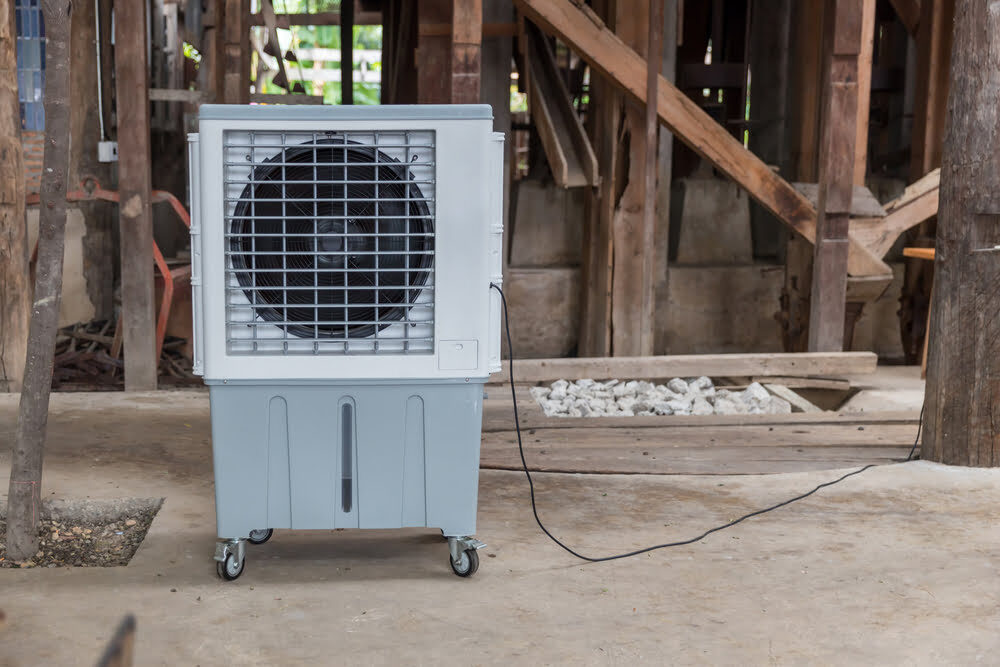 Evaporative,Air,Cooling,Fan.,Air,Conditioning.,Portable,Air,Cooler,And