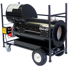 Flagro FVNP-200RC Indirect Fired Heater – 200,000 BTU Portable Heat Exchanger