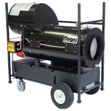 Flagro FVO-200RC42 Indirect Fired Heater with 185,000 BTU and 42-Gallon Fuel Tank