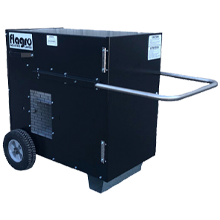 Flagro THC-175DF Direct Fired Heater with 175,000 BTU heating capacity and dual fuel capability