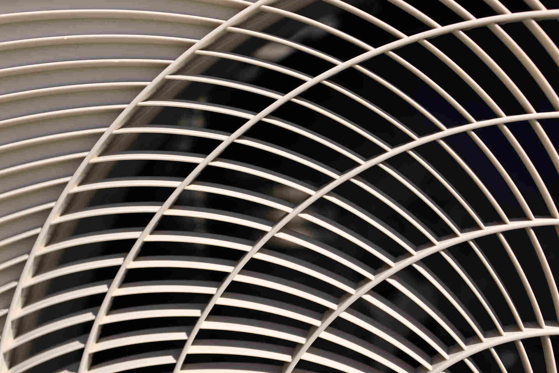 close up of a air conditioner in Texas