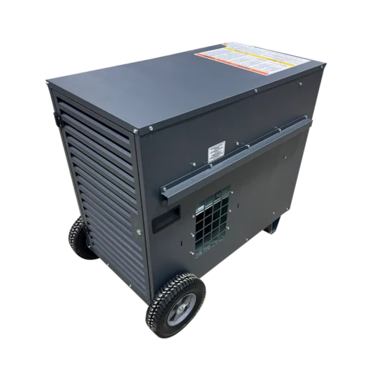 HC-170 tent/box heater — 170,000 BTU, 1,200 CFM (natural gas/propane), direct-fired
